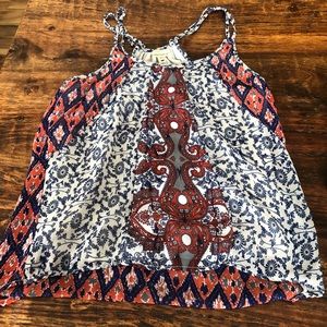 Printed Between Me & You tank top size Medium